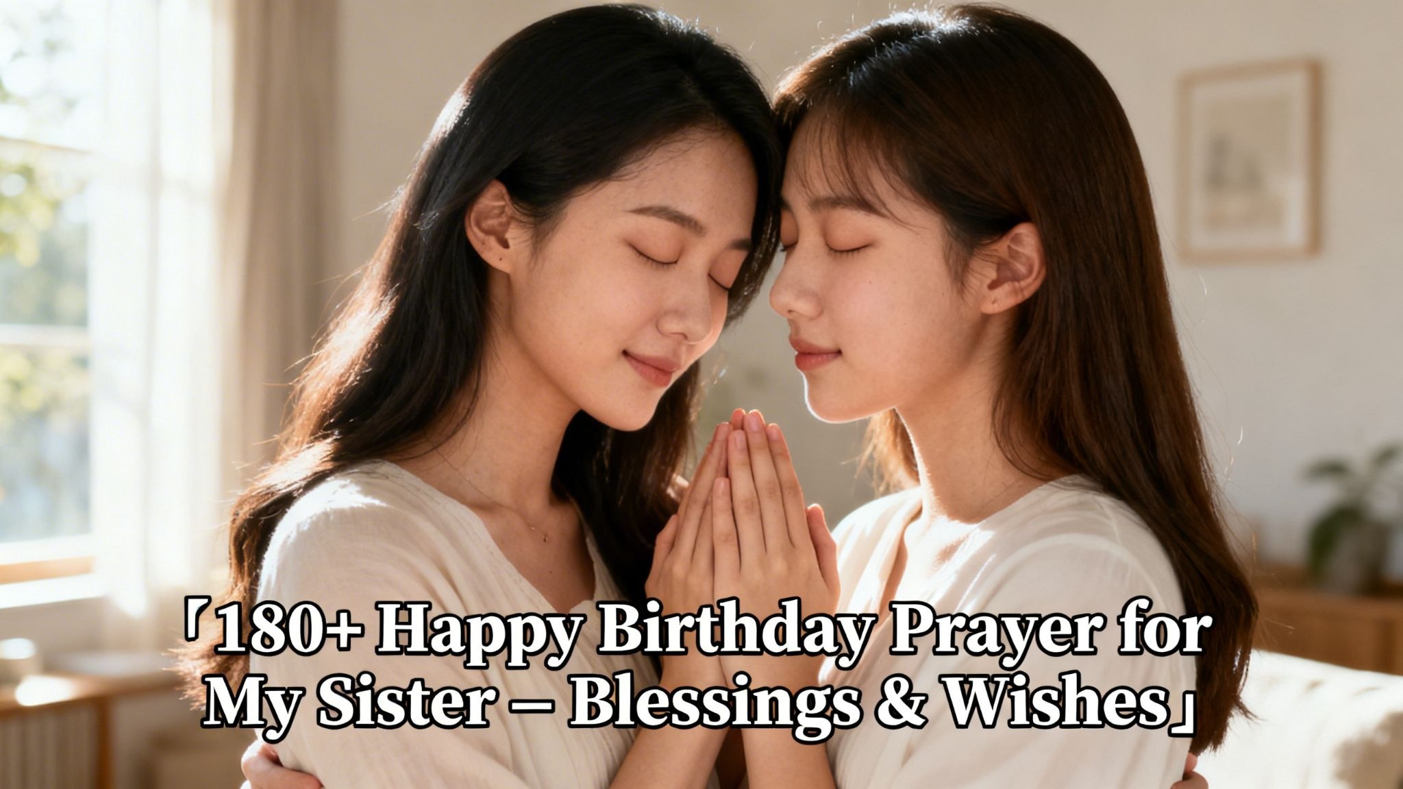 180+ Happy Birthday Prayer for My Sister – Blessings & Wishes