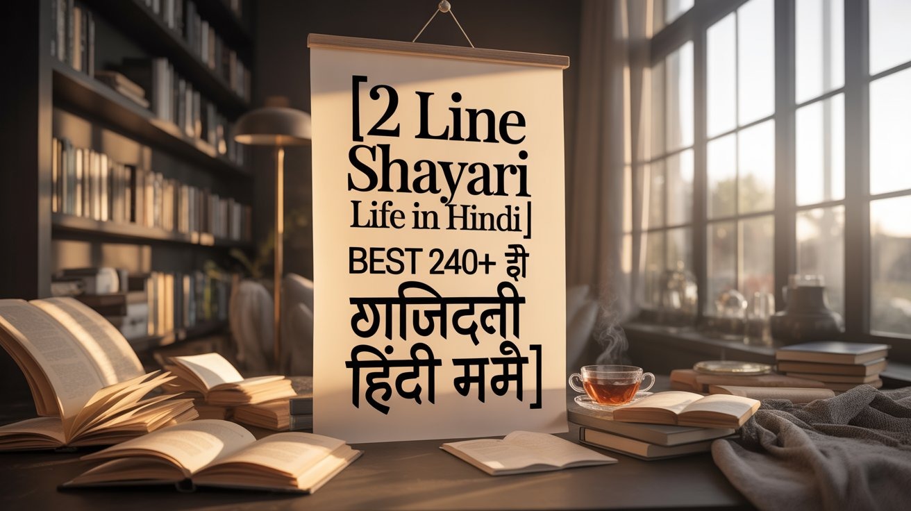 2 Line Shayari Life In Hindi | Best 240+ दो लाइन ज़िन्दगी शायरी हिंदी में