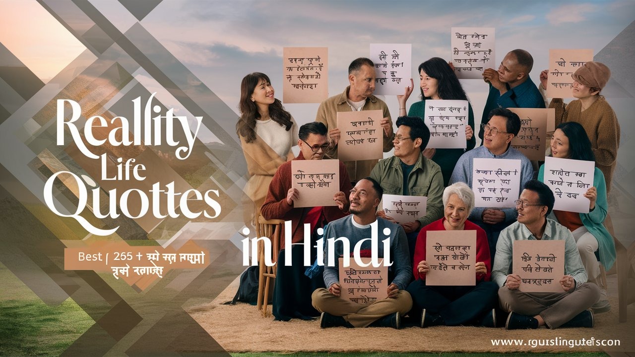 Reality Life Quotes In Hindi | Best 265+ रियालिटी लाइफ कोट्स हिंदी में