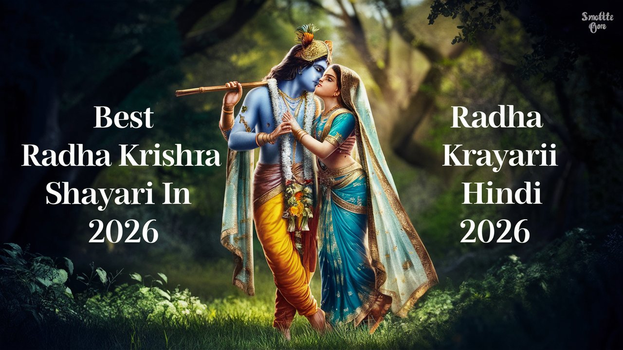 Best Radha Krishna shayari In Hindi 2026 | राधा कृष्ण की प्यार शायरी