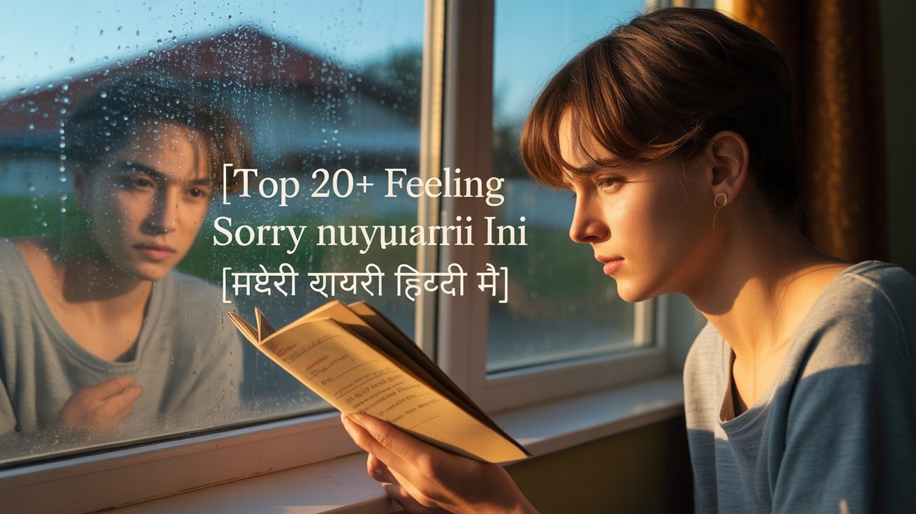 Top 20+ Feeling Sorry Shayari In Hindi || सॉरी शायरी हिंदी में