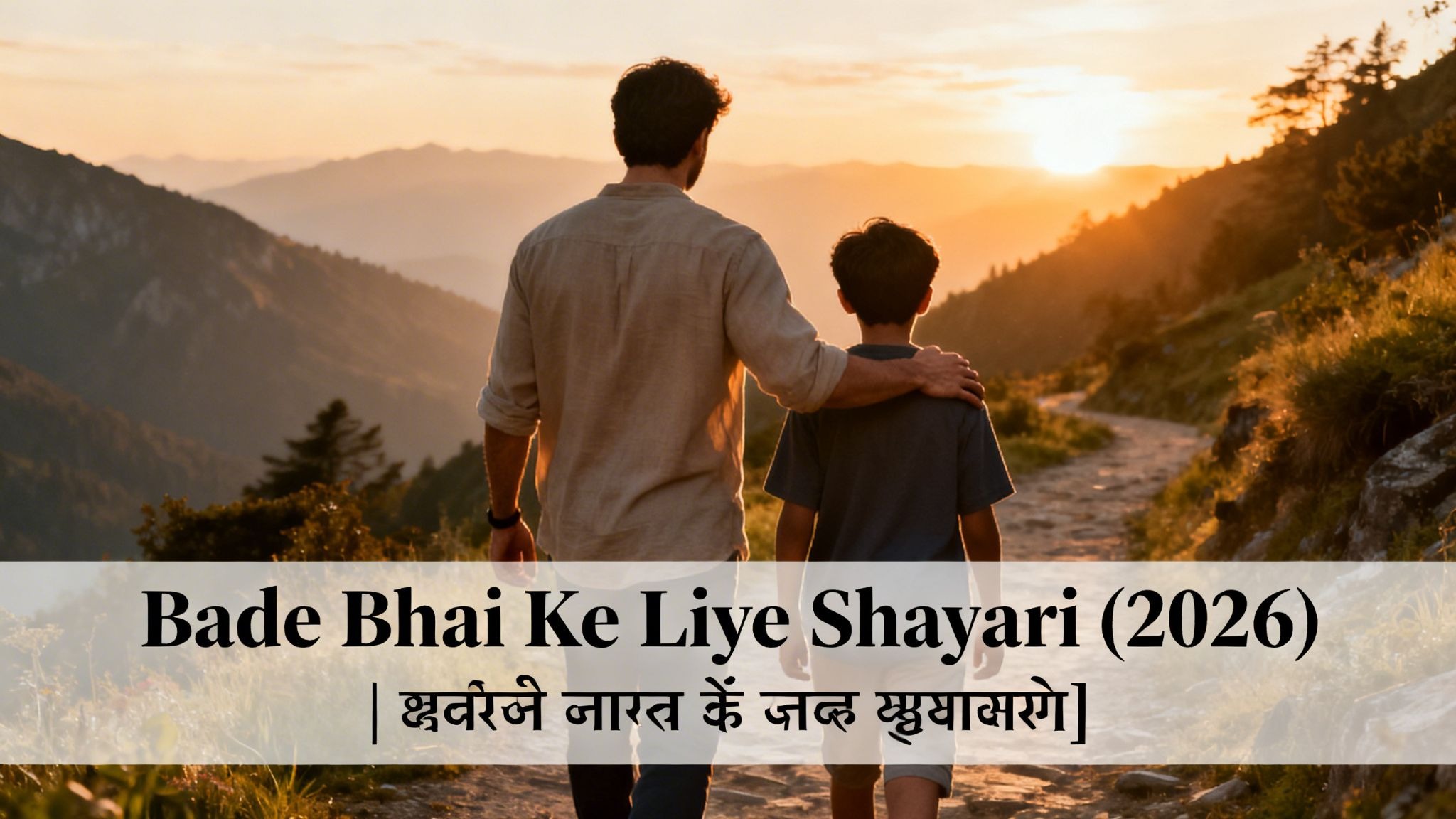 Bade Bhai Ke Liye Shayari (2026) | बड़े भाई के लिए शायरी