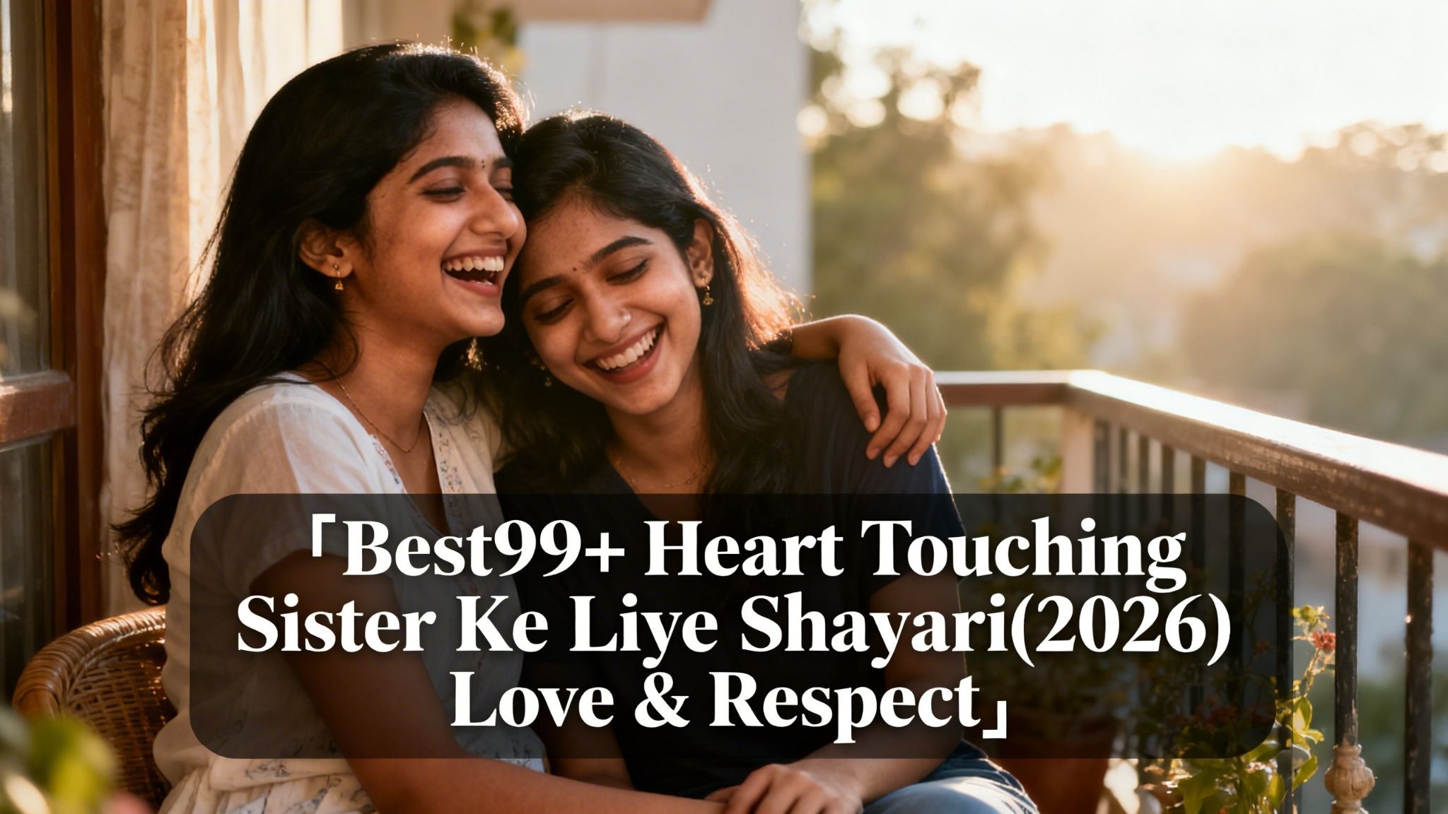 Best99+ Heart Touching Sister Ke Liye Shayari(2026) Love & Respect