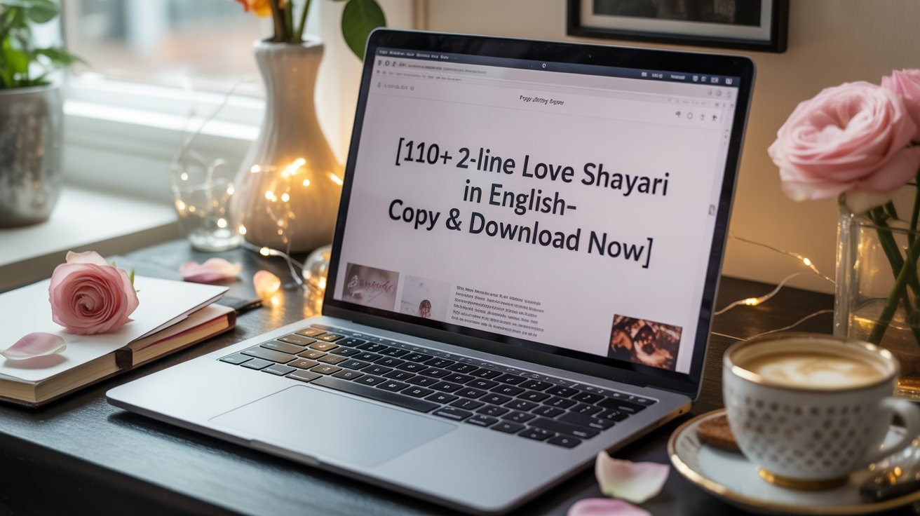 110+ 2-Line Love Shayari in English- Copy & Download Now