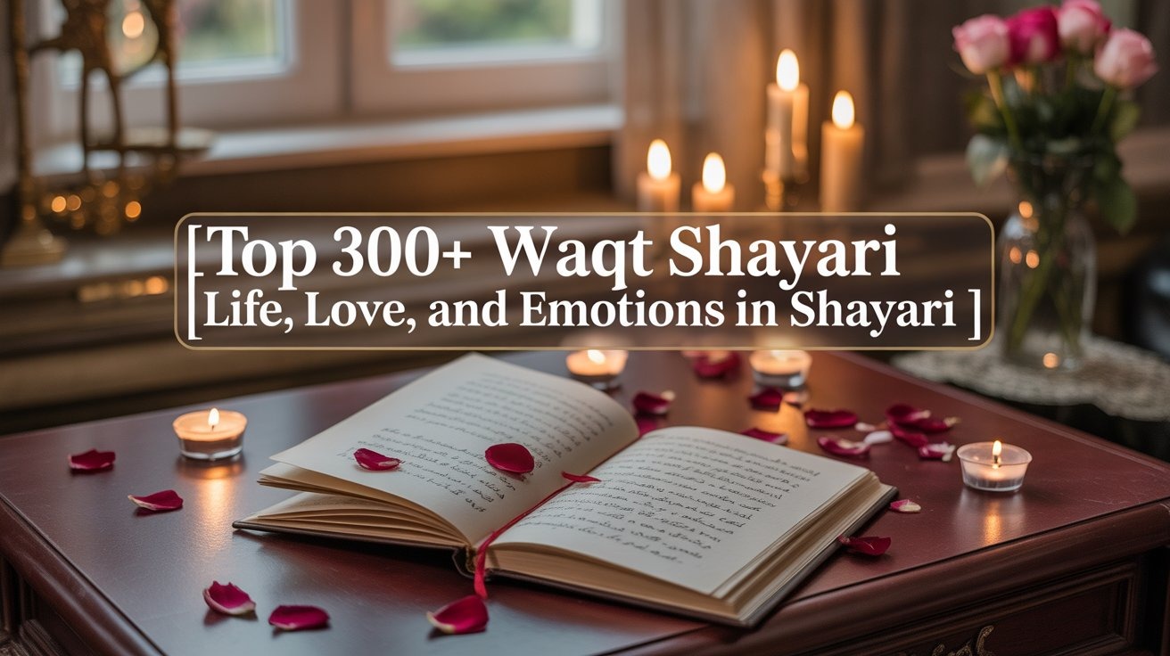 Top 300+ Waqt Shayari | Life, Love, and Emotions in Shayari