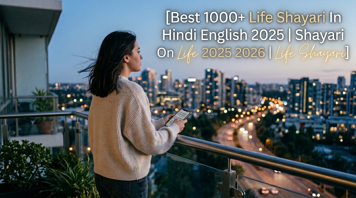 Best 1000+ Life Shayari In Hindi English 2025 | Shayari On Life 2025 2026 | Life Shayari