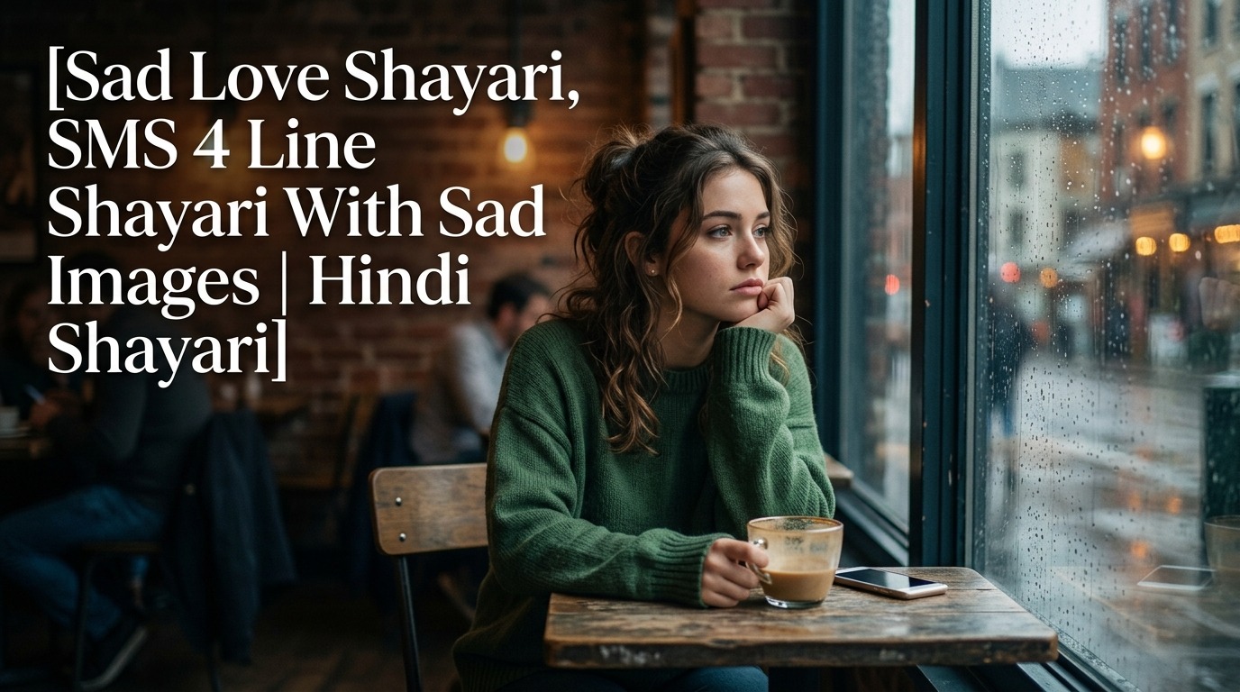 Sad Love Shayari, SMS 4 Line Shayari With Sad Images | Hindi Shayari