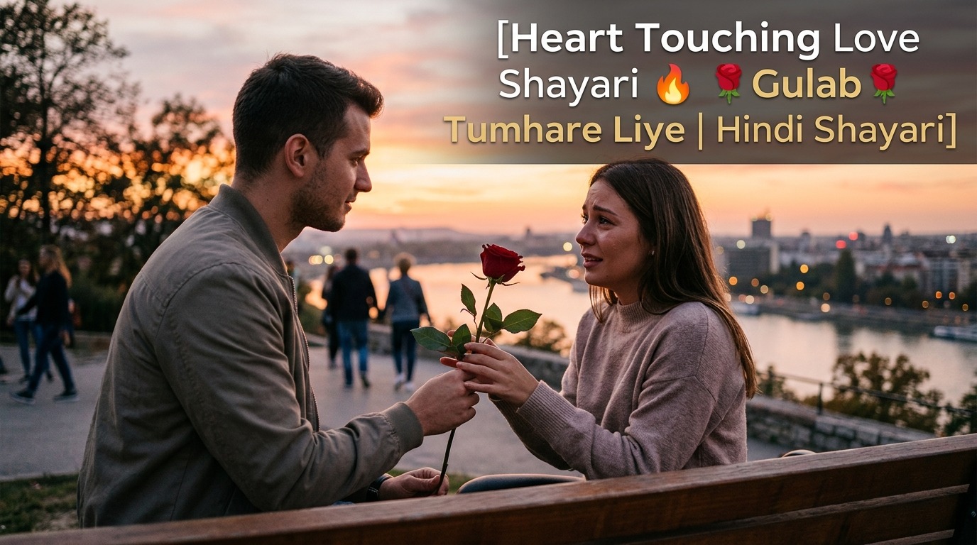 Heart Touching Love Shayari � �Gulab� Tumhare Liye | Hindi Shayari