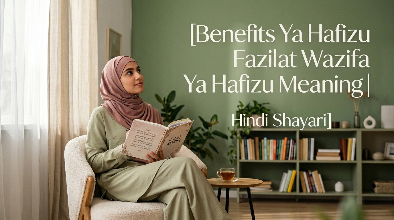 Benefits Ya Hafizu Fazilat Wazifa Ya Hafizu Meaning | Hindi Shayari