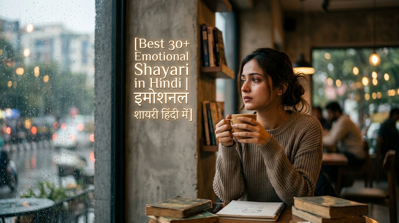 Best 30+ Emotional Shayari in Hindi | इमोशनल शायरी हिंदी में