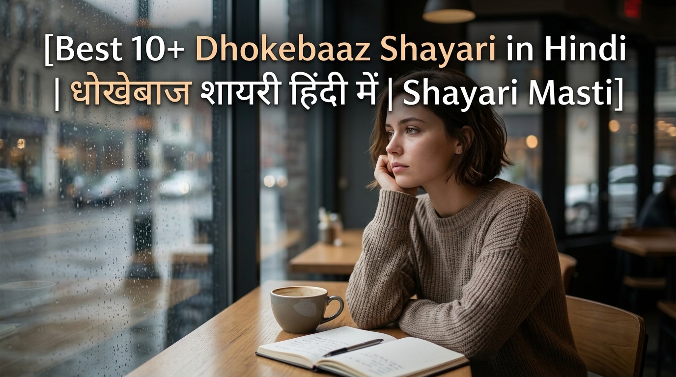 Best 10+ Dhokebaaz Shayari in Hindi | धोखेबाज शायरी हिंदी में | Shayari Masti