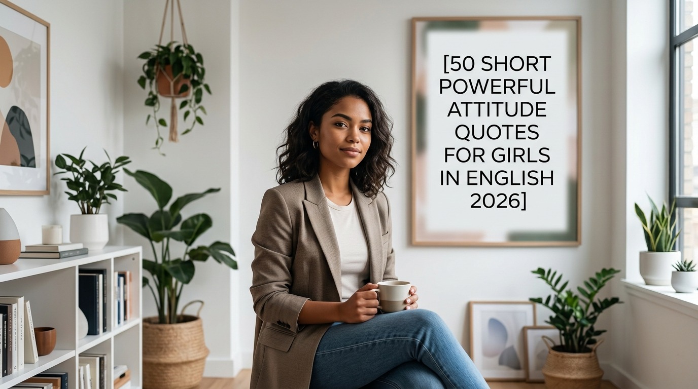 50 Short Powerful Attitude Quotes For Girls In English 2026