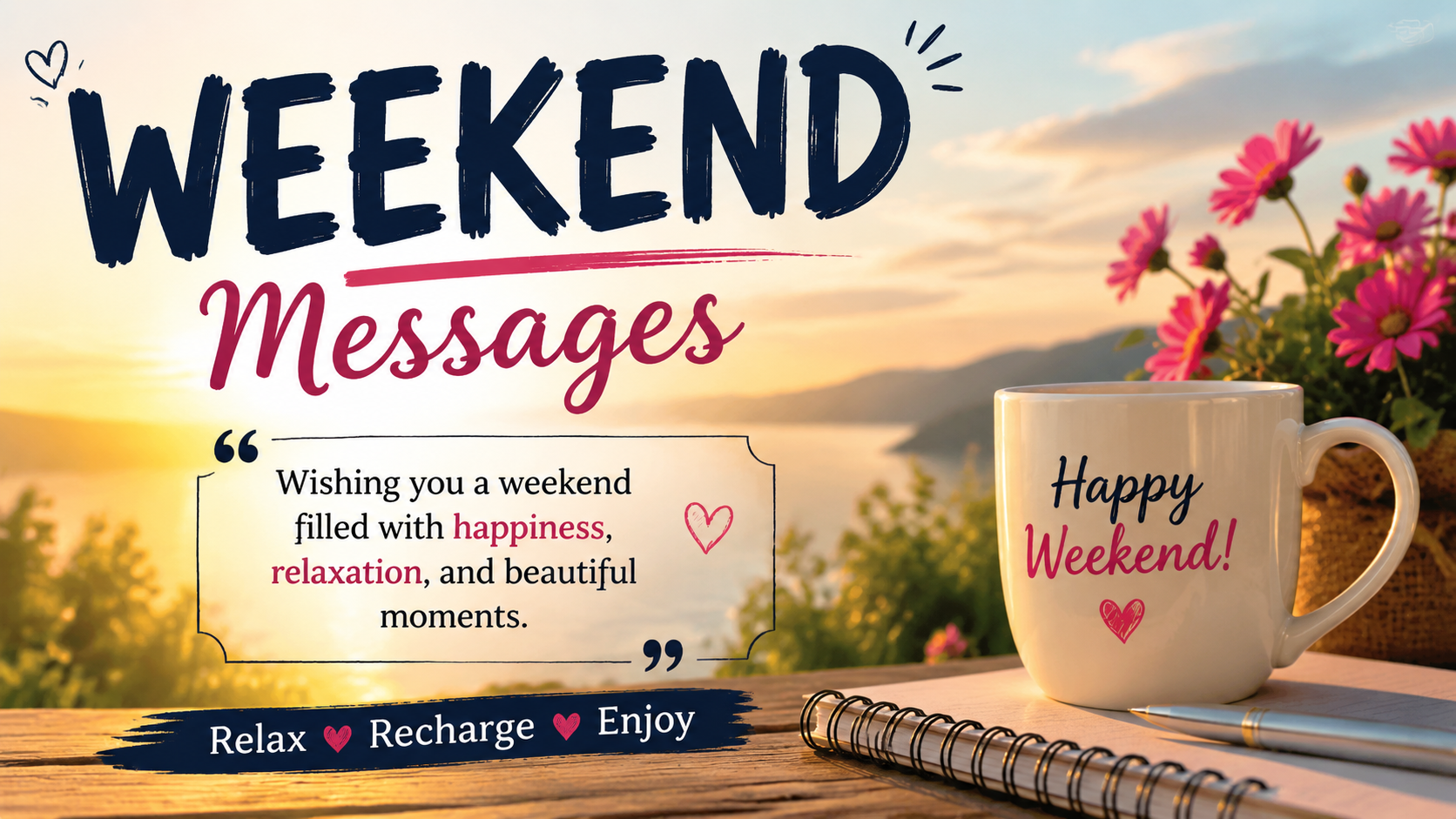 Weekend Messages: 500+ Best Wishes, Greetings, and Happy Weekend MessagesWeekend Messages: 500+ Best Wishes, Greetings, and Happy Weekend Messages
